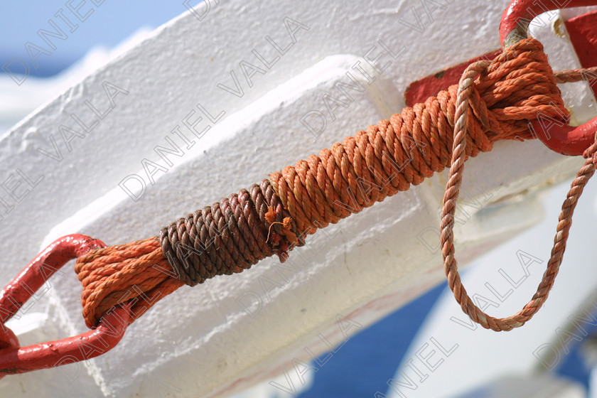 Boat Ropes 13505 
 Orange rope on boat 
 Keywords: rope boat boating Palan strong strength cable attach