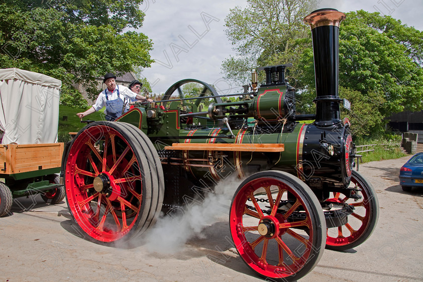 95739 Steam Tractor 
 Vintage Steam Engine tractor Pride of Freystrop 
 Keywords: steam engine vintage tractor old restored powerful