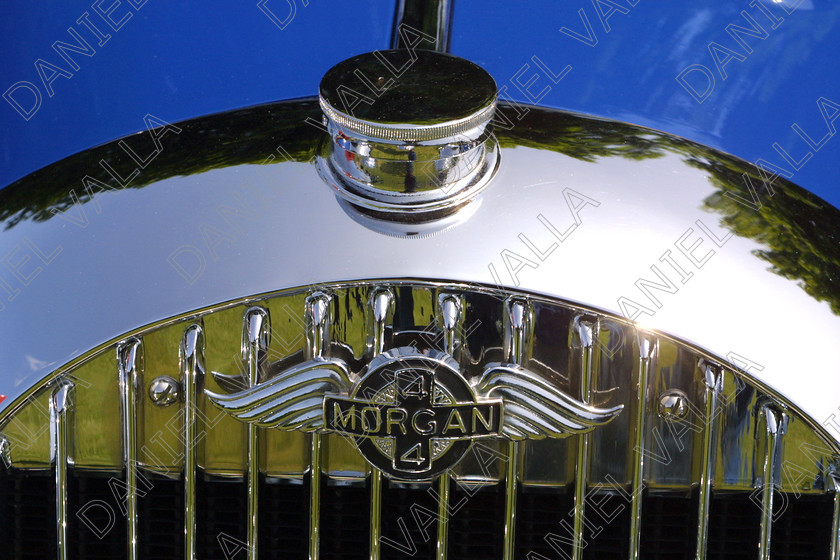 Car Badge4362 
 Vintage car Morgan front grille 
 Keywords: sport car racing vintage classic show automobile